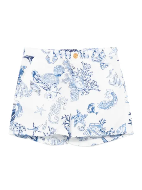 Versace Kids pantalones cortos Coral Theater