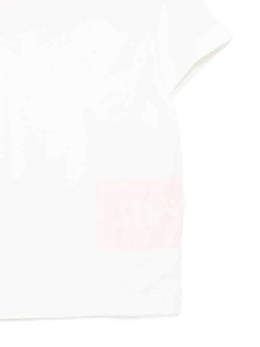 Versace Kids logo-print T-shirt Wit