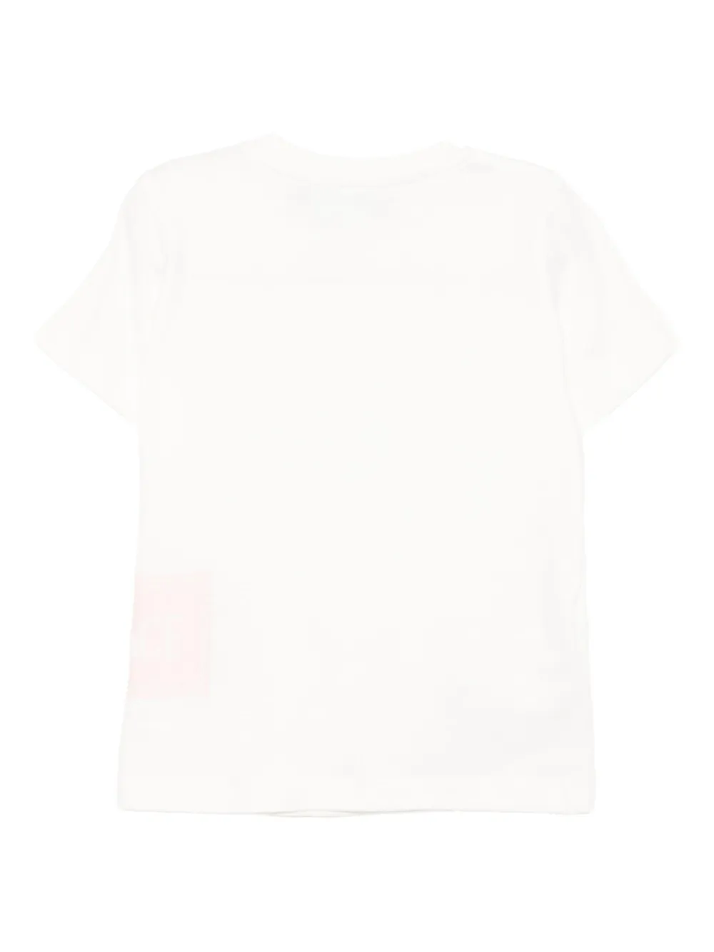 Versace Kids logo-print T-shirt Wit
