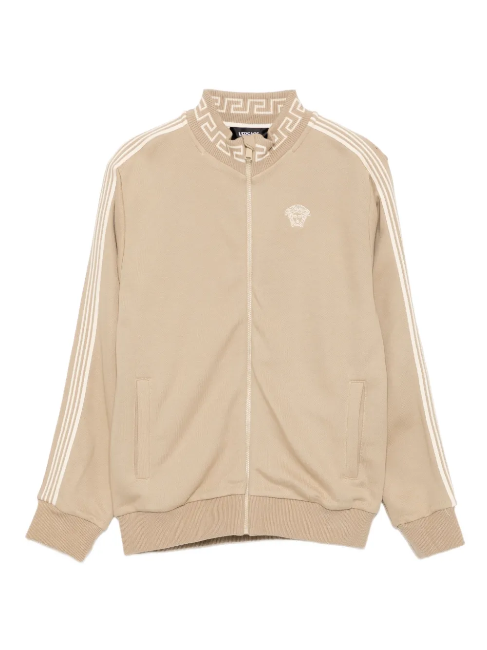 Versace Kids Greca sweatshirt | Neutrals | Image 1