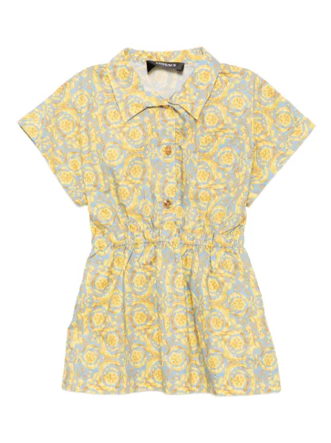 Versace Kids graphic-print dress