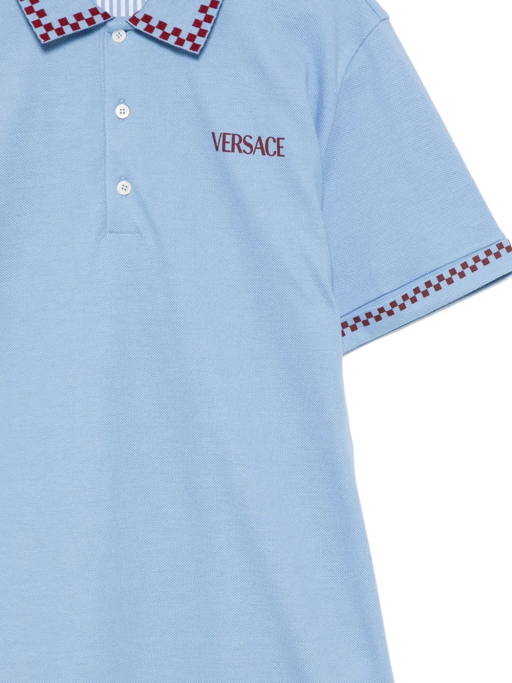 Versace Kids 90s Vintage polo top Blauw