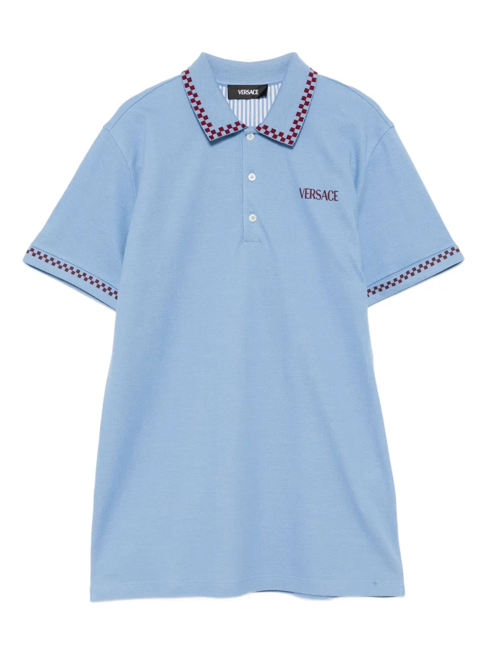 Versace Kids 90s Vintage polo top Blauw