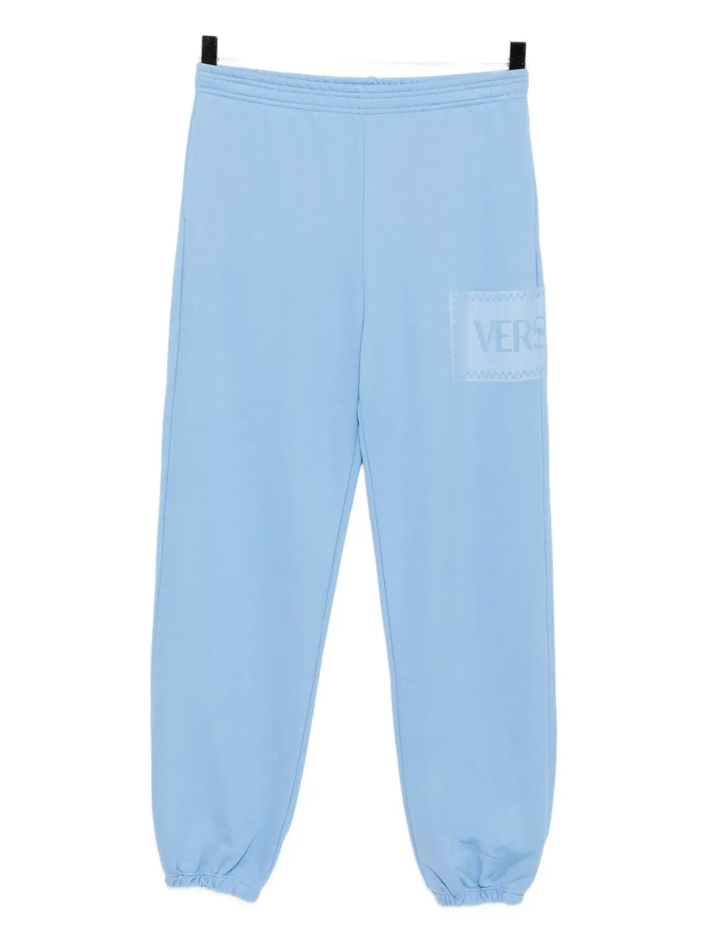 Versace Kids 90s vintage logo sweatpants - Blu