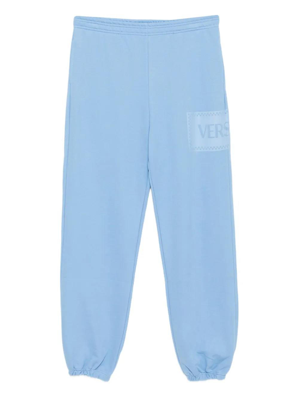 Versace Kids 90s joggingbroek met logo Blauw