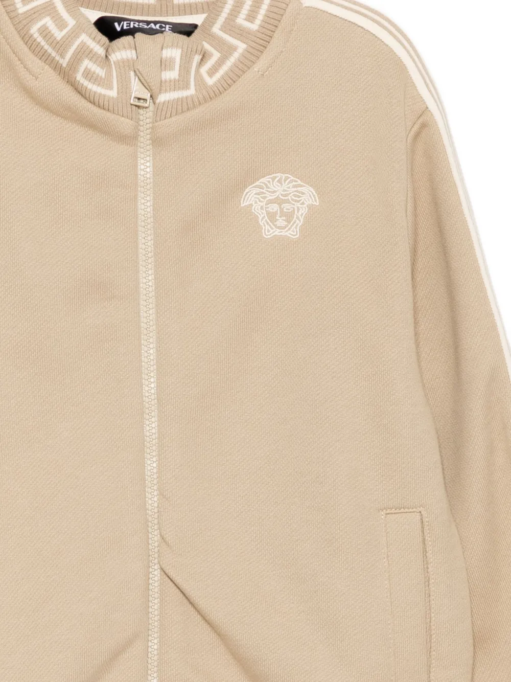 Versace Kids Greca sweater Bruin