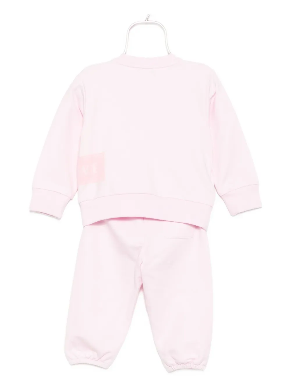 Versace 90s Vintage Logo Baby Set In Pink