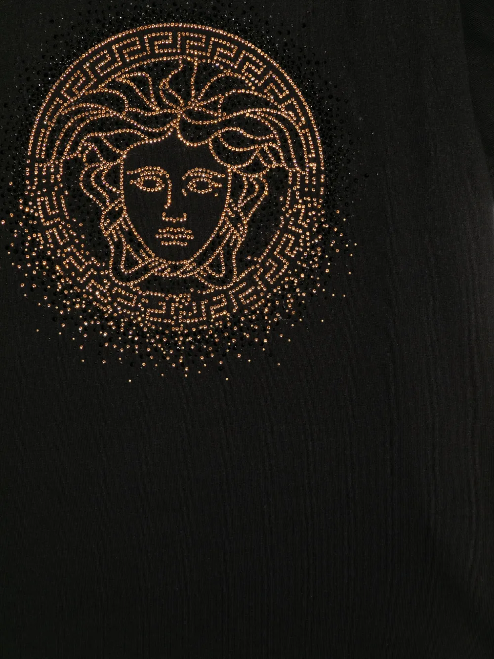 Versace Kids Medusa T-shirt Zwart