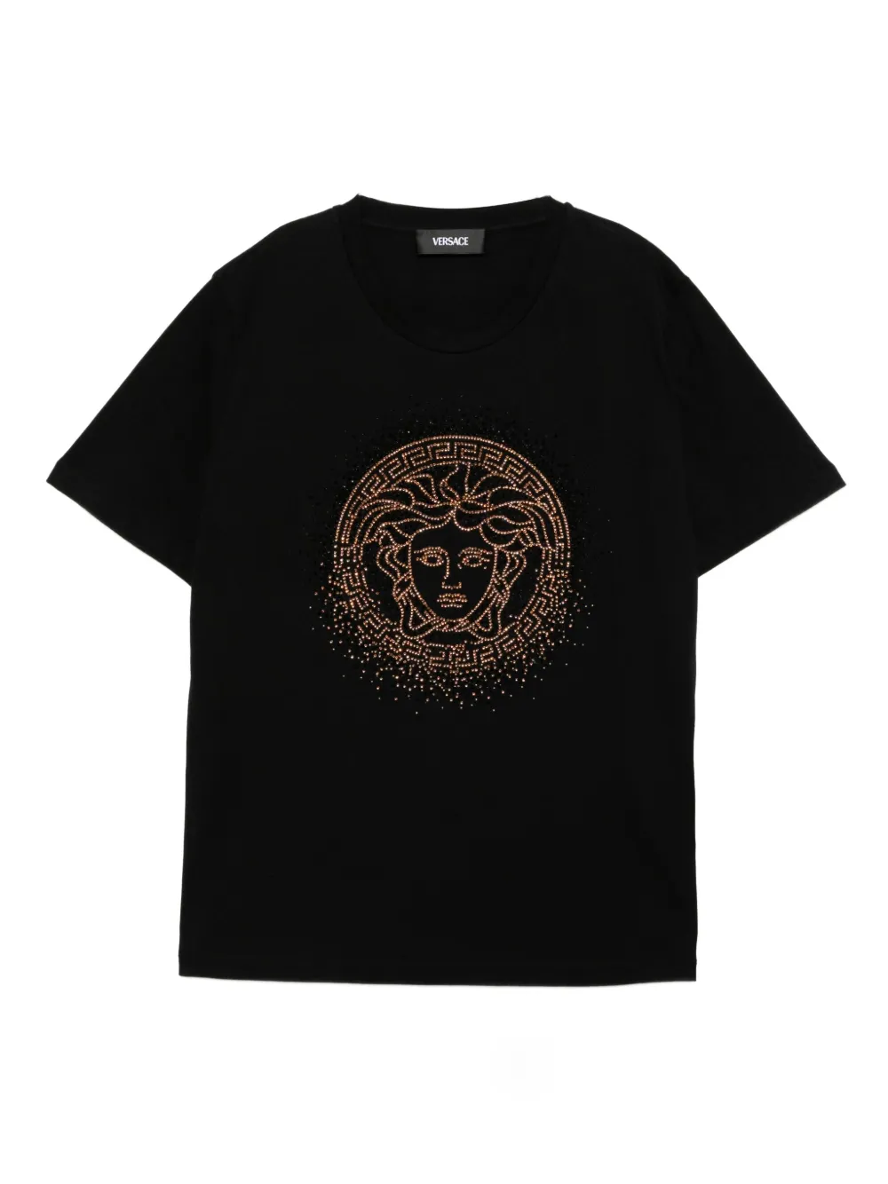Versace Kids Medusa T-shirt Zwart