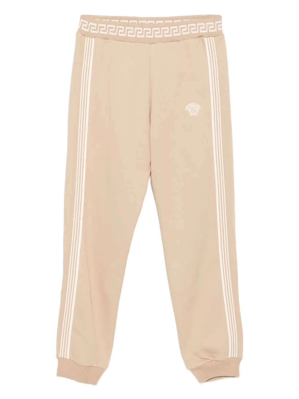 Versace Kids Greca track pants | Neutrals | Image 1
