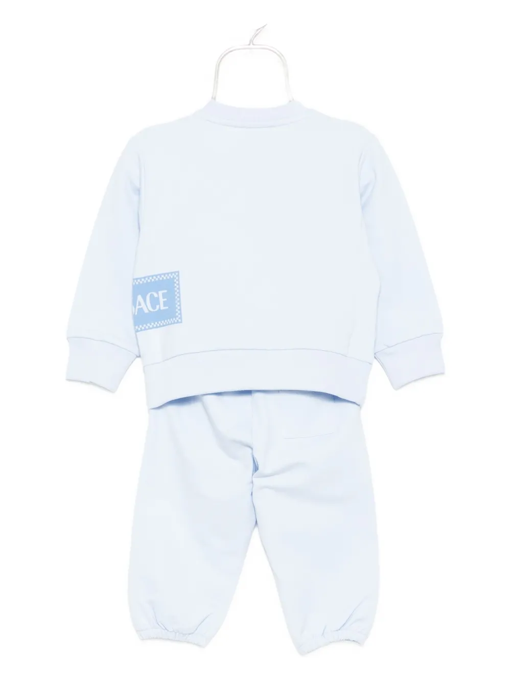 Versace Kids 90s babyset met logo Blauw