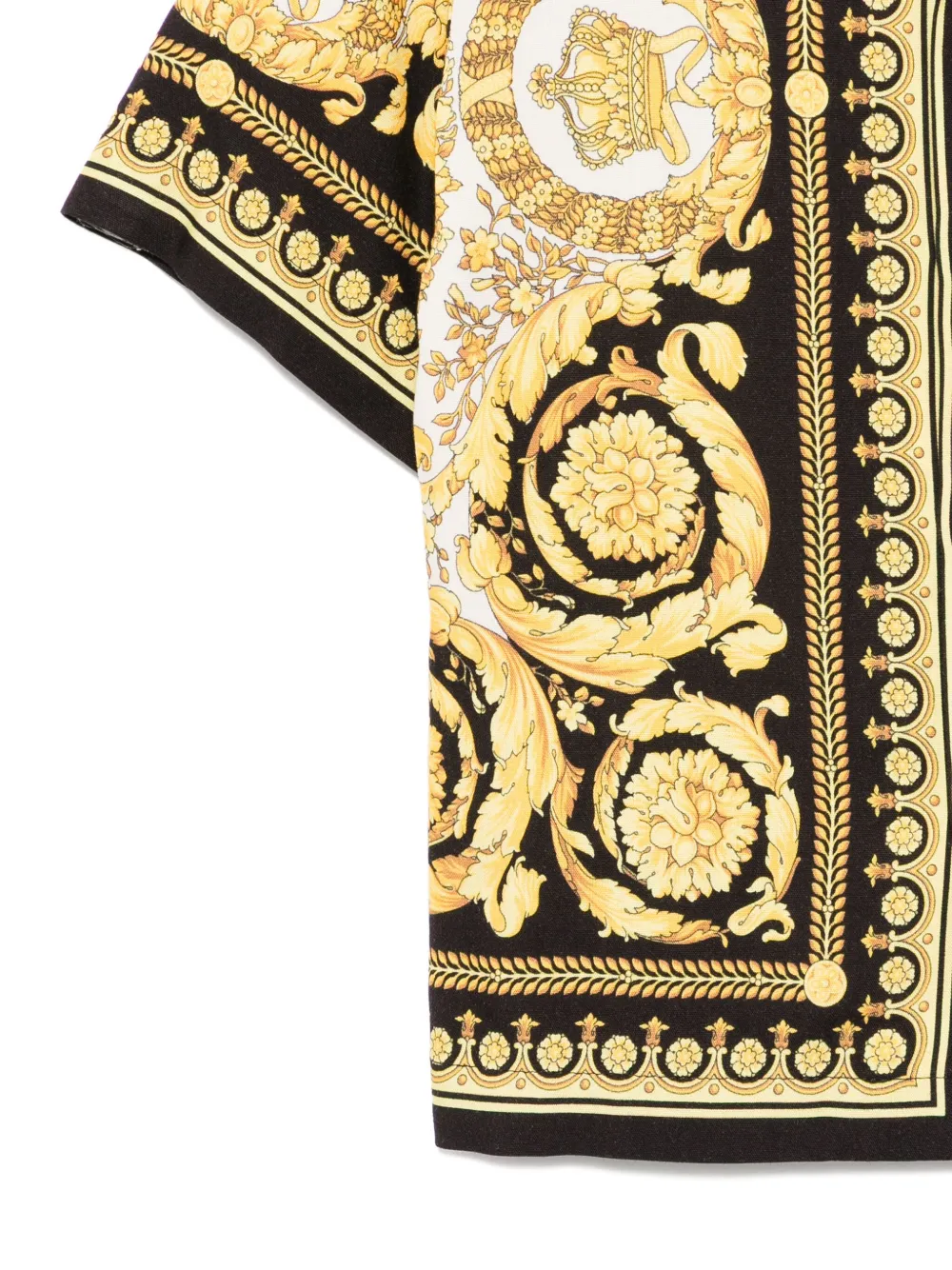 Versace Barocco-print Shirt In Multi