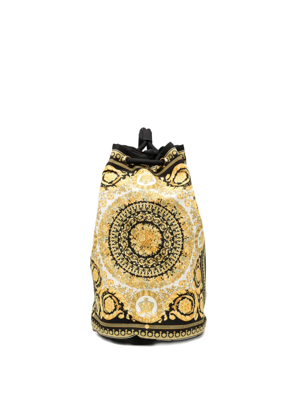 Versace Kids all-over graphic print nag - Giallo