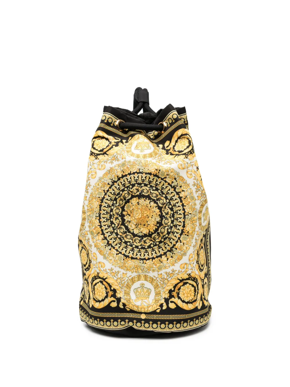Versace Kids all-over graphic print nag - Giallo