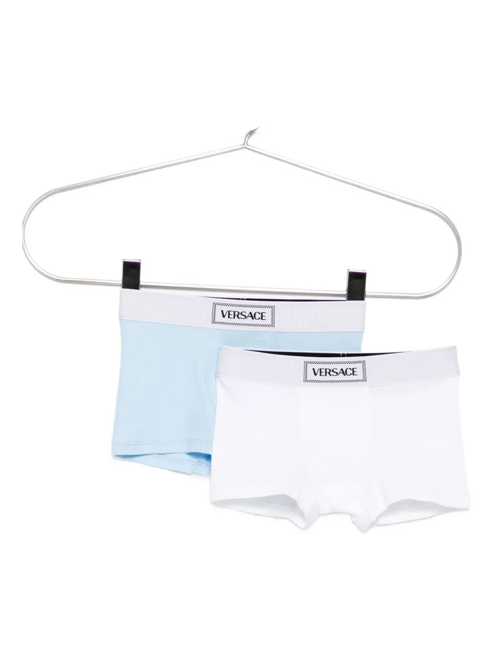 Versace Kids Ondergoed met logo Blauw