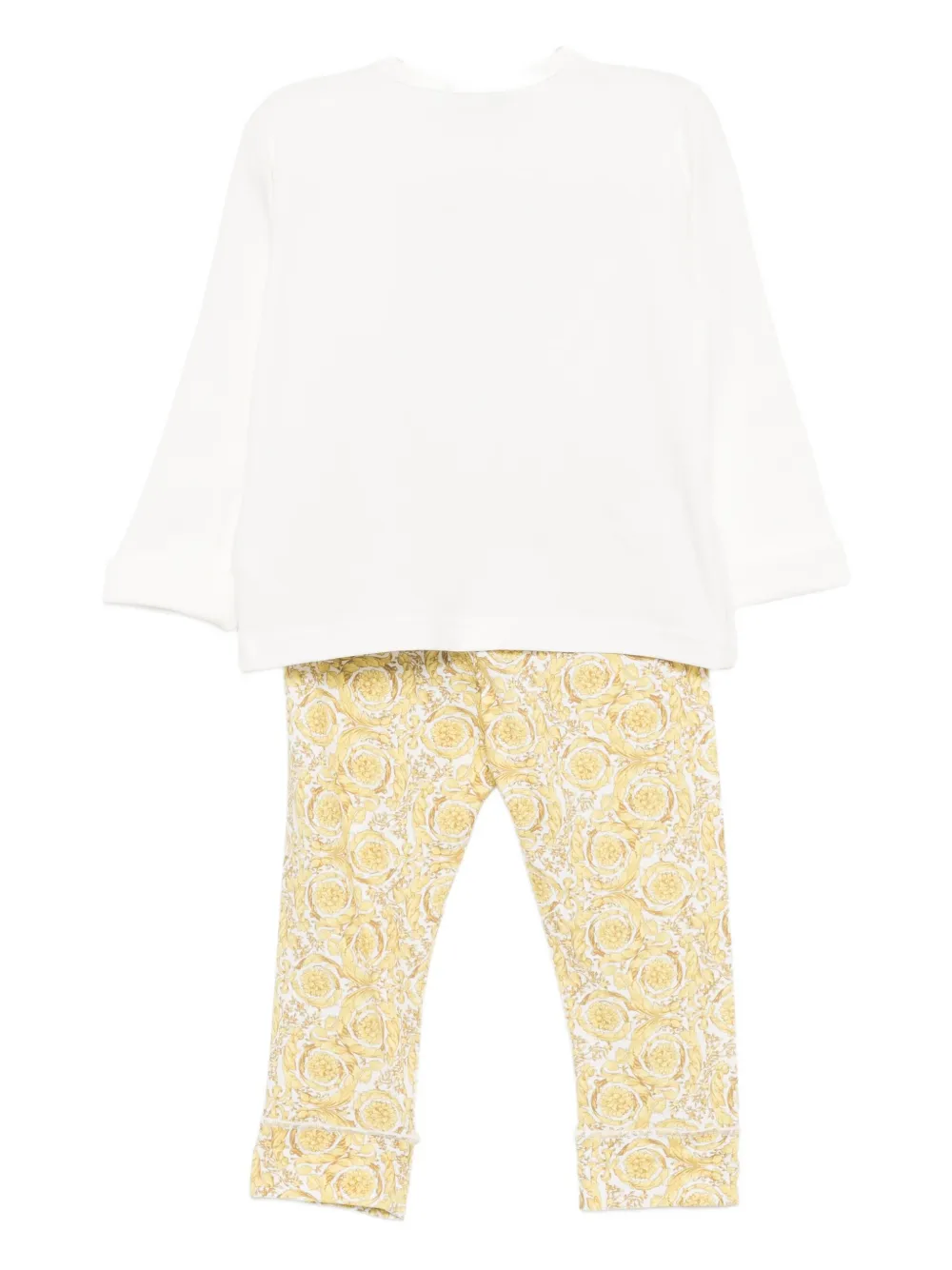 Versace Kids Medusa trousers set Wit