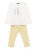 Versace Kids Medusa trousers set - White
