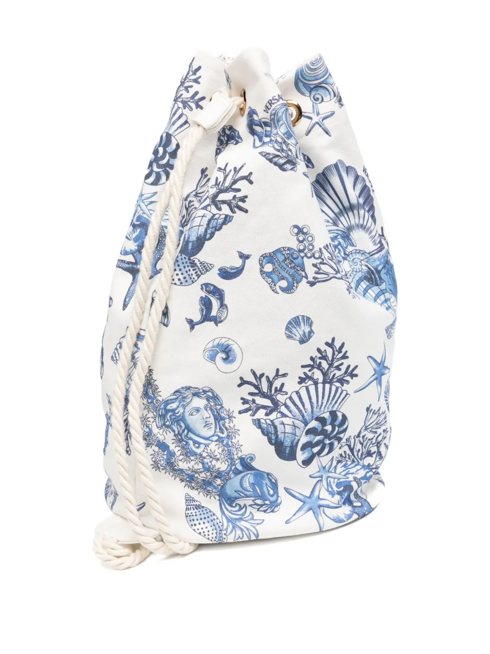 Versace Kids' Coral Theatre Sling Bucket Bag