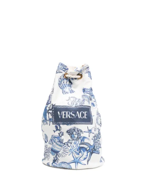 Versace Kids Coral Theatre sling bucket bag