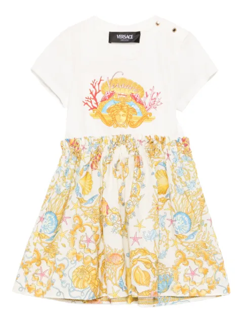 Versace Kids graphic-print dress