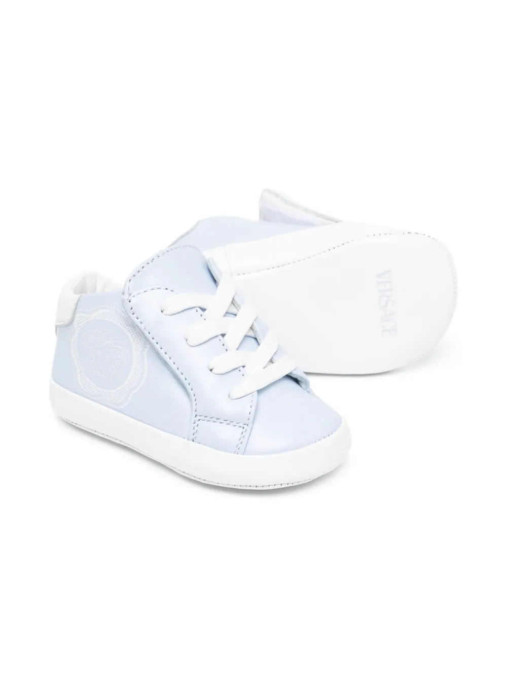 Versace Kids Medusa sneakers - Blauw