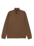 Polo Ralph Lauren half zip-up sweater - Brown