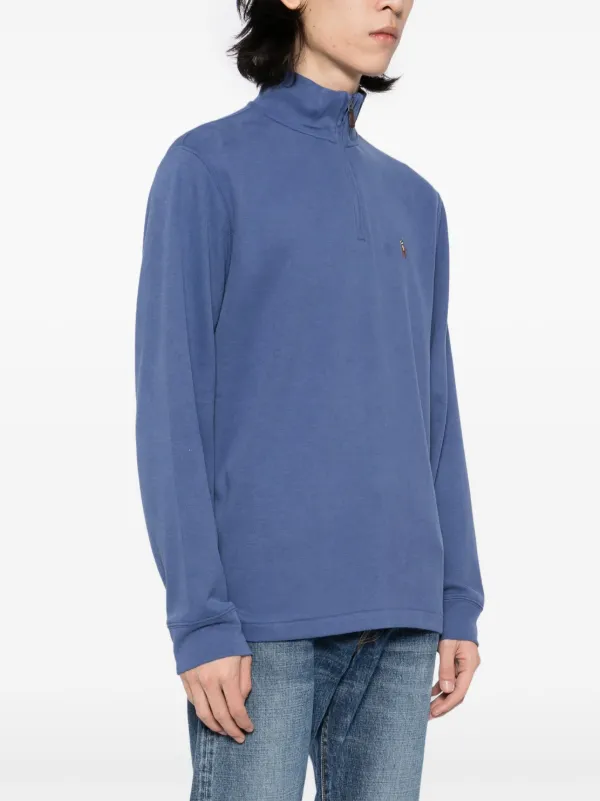 Polo Ralph Lauren Half zip-up Sweater | Blue | FARFETCH