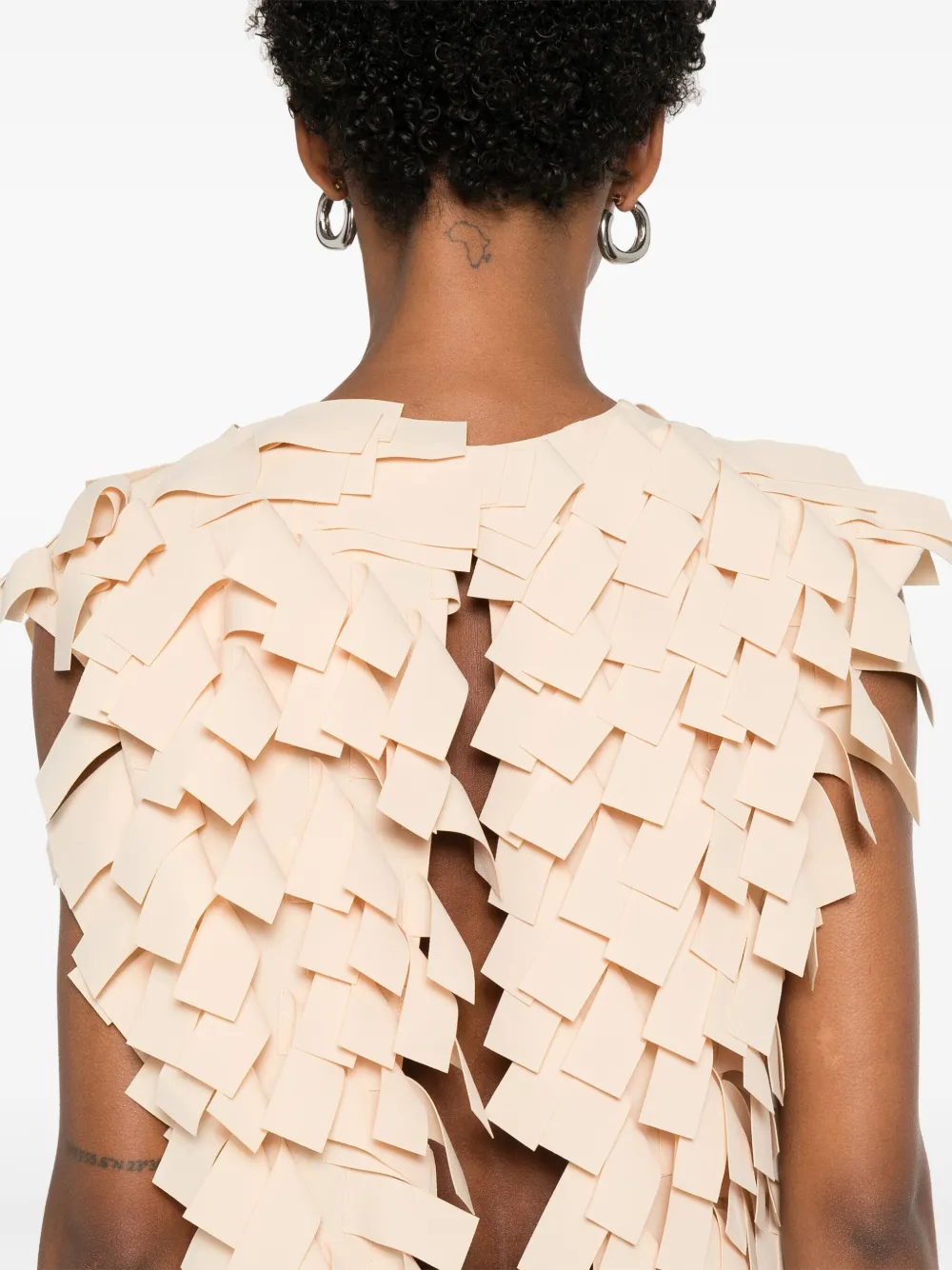 Shop A.w.a.k.e. Fringed Crop Top