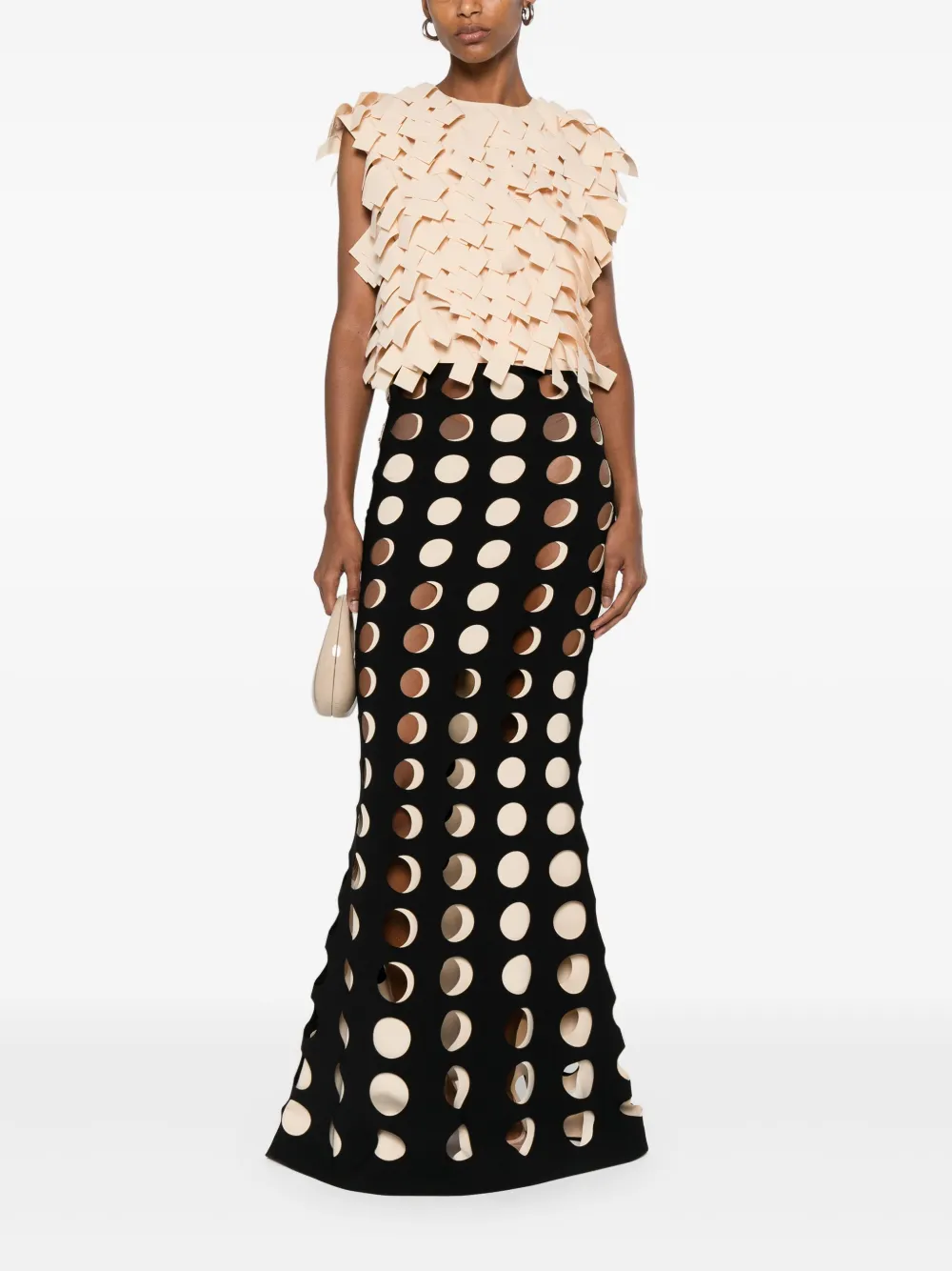 A.W.A.K.E. Mode top corto con flecos | Chalecos y camisetas | Image 2
