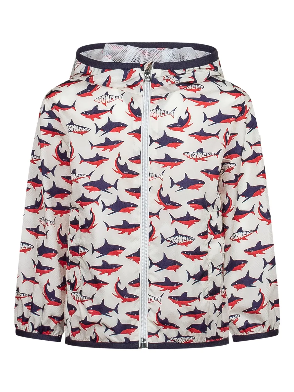 Moncler Enfant Jack met grafische print Wit