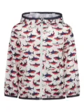 Moncler Enfant graphic-print jacket - White