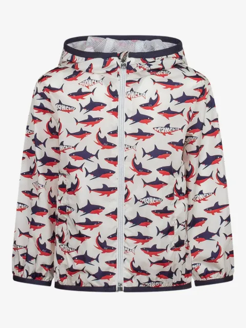 Moncler Enfant graphic-print jacket 
