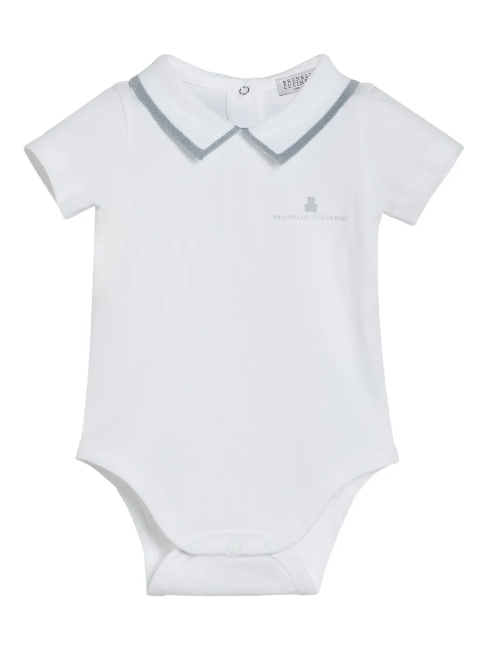 Brunello Cucinelli Kids Twee Bernie rompers Blauw