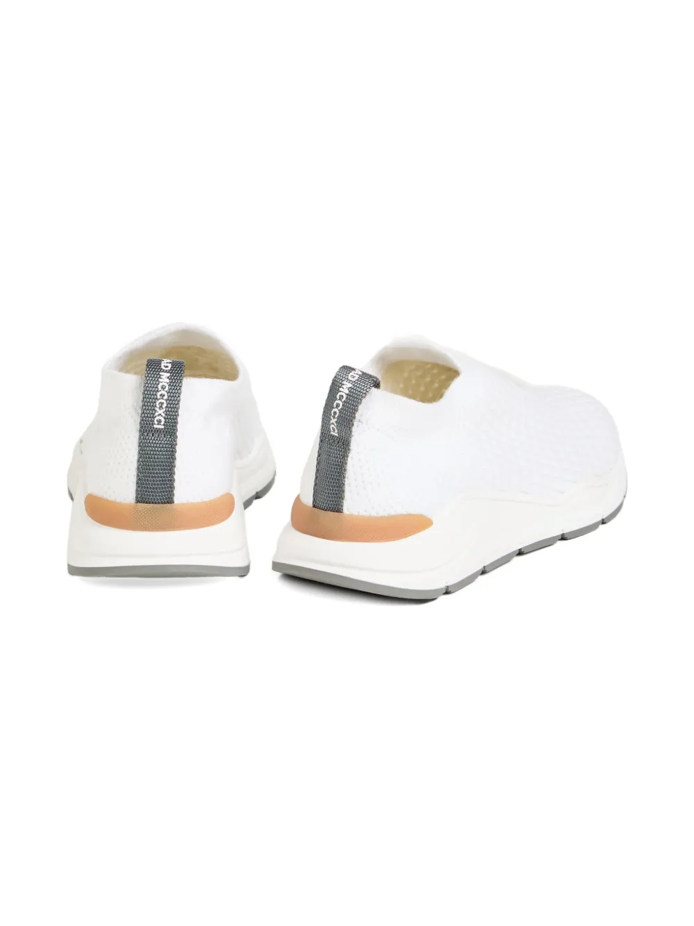 Brunello Cucinelli Kids Slip-on sneakers Wit
