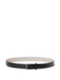 Brunello Cucinelli reversible leather belt - Black