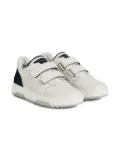 Brunello Cucinelli Kids double-strap leather sneakers - Neutrals