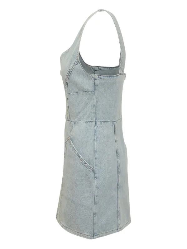 blue dress for baby girl IRO Enes Dress in Industrial Blue – Order Of Style main image 1