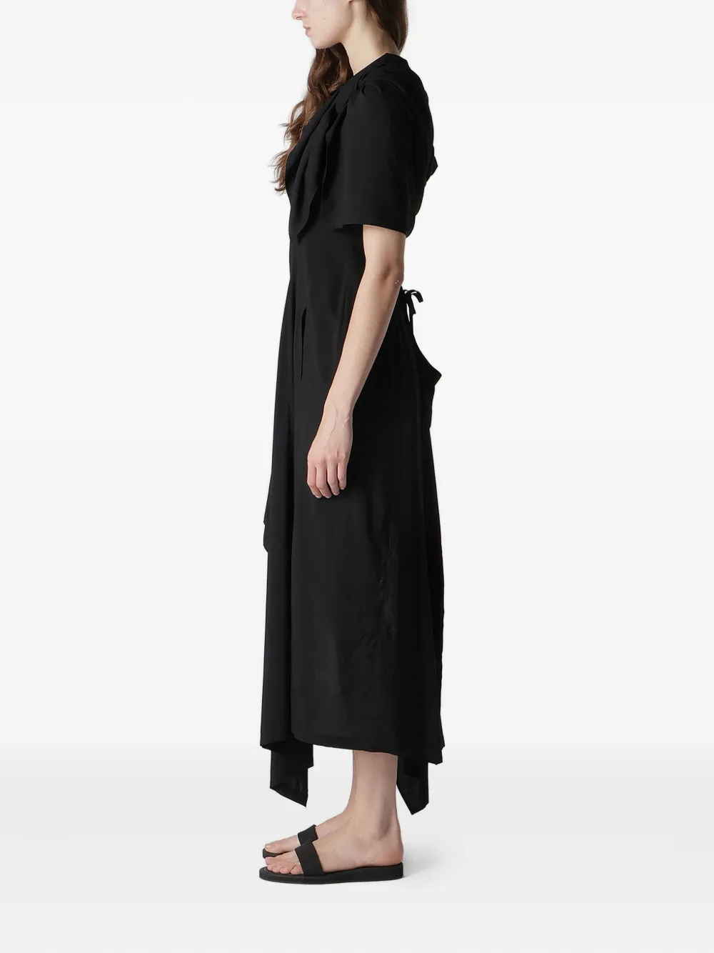 Lace-Up Dress