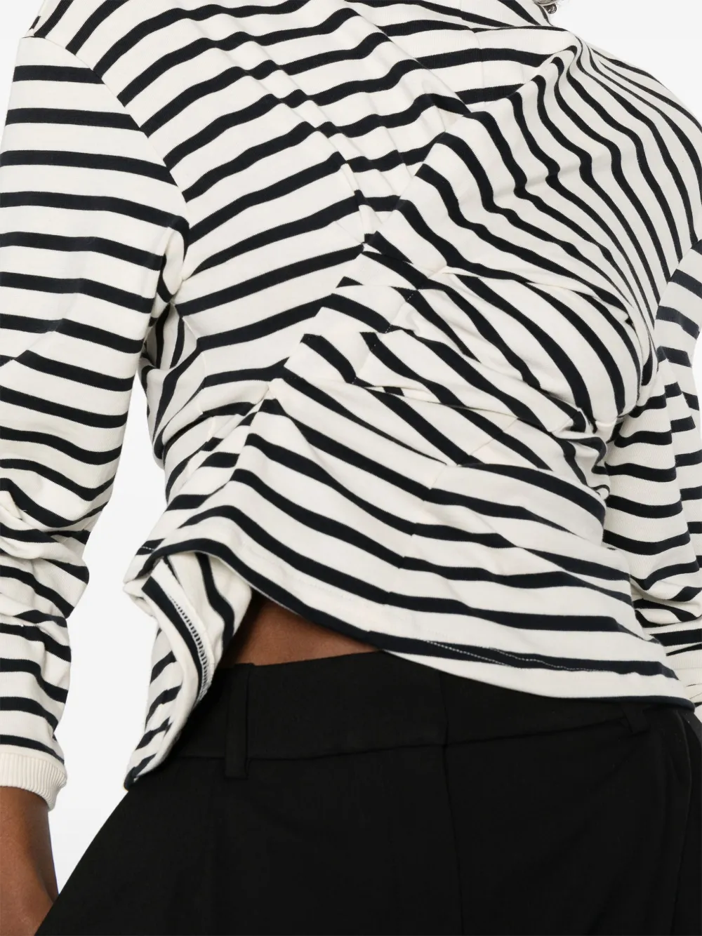 striped top