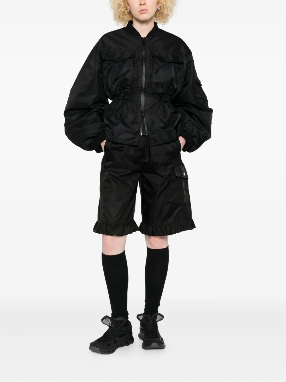 Cecilie Bahnsen Birdie bomber jacket Zwart