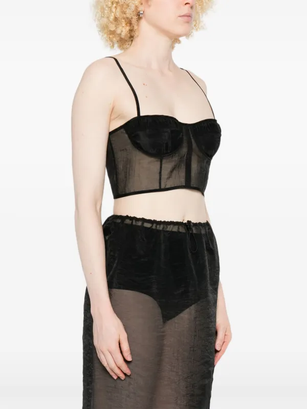 Cecilie Bahnsen Anya ビスチェトップ | FARFETCH JP