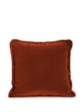 Soho Home Margeaux fringed square cushion (50cm x 50cm) - Red