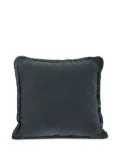 Soho Home Margeaux fringed square cushion (50cm x 50cm) - Blue