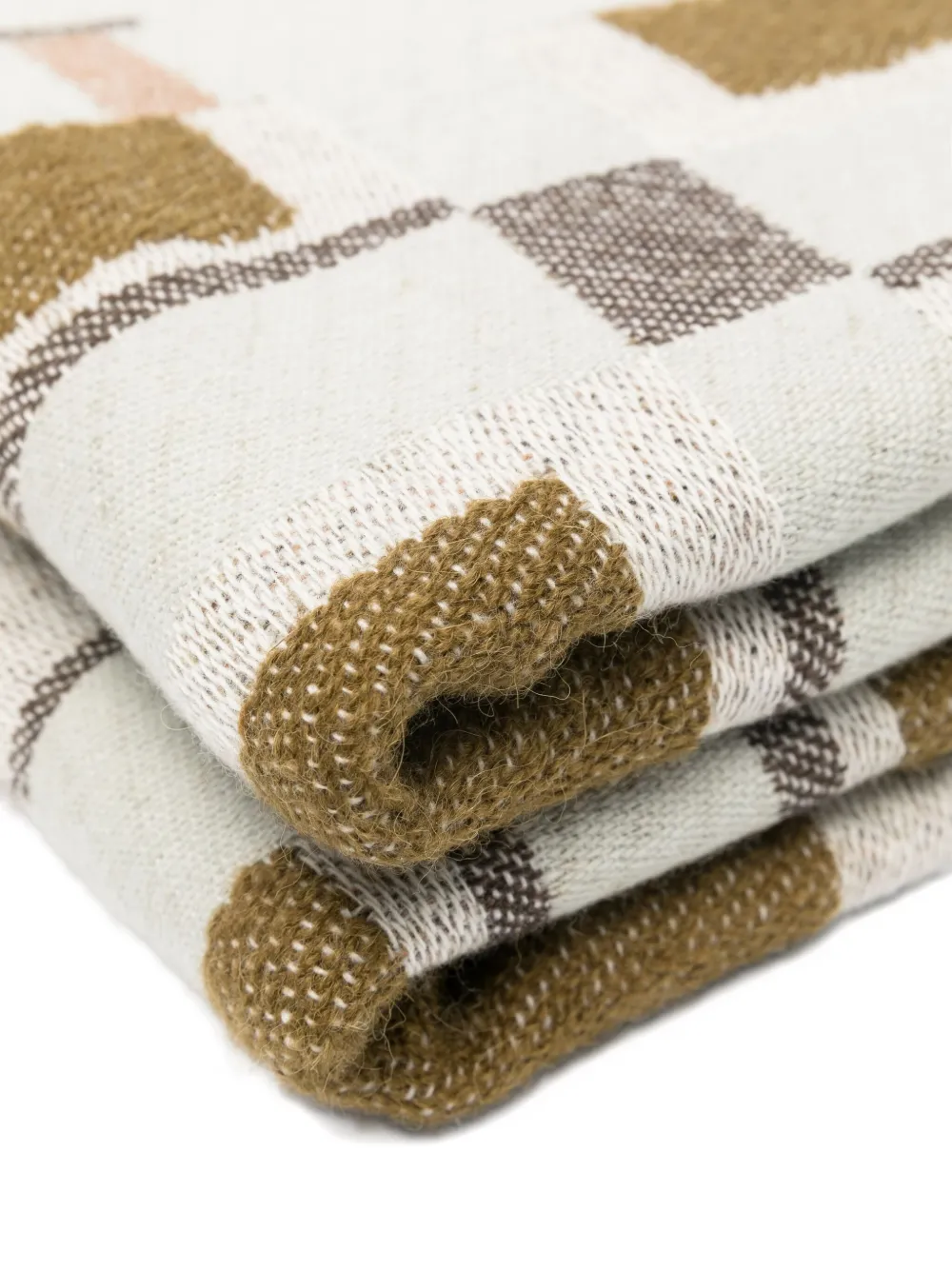 Soho Home Benton plaid met geometrisch patroon - Beige
