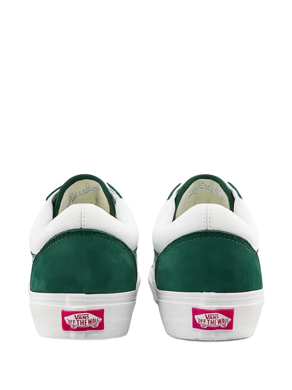 Vans Old Skool "White/Green" sneakers | Low-Tops | Image 2