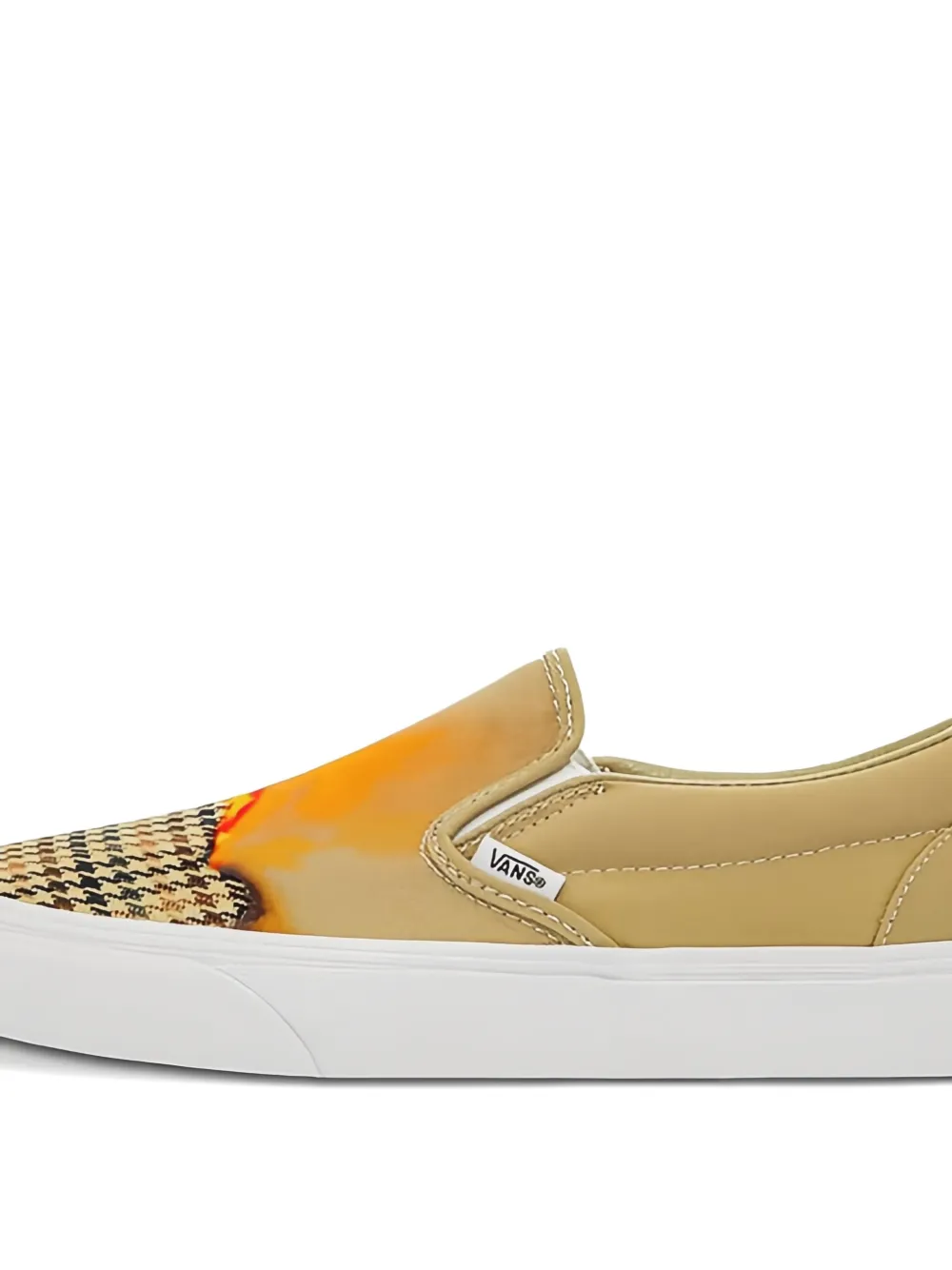 Vans houndstooth-print "Yellow" sneakers | Slip-On | Image 2