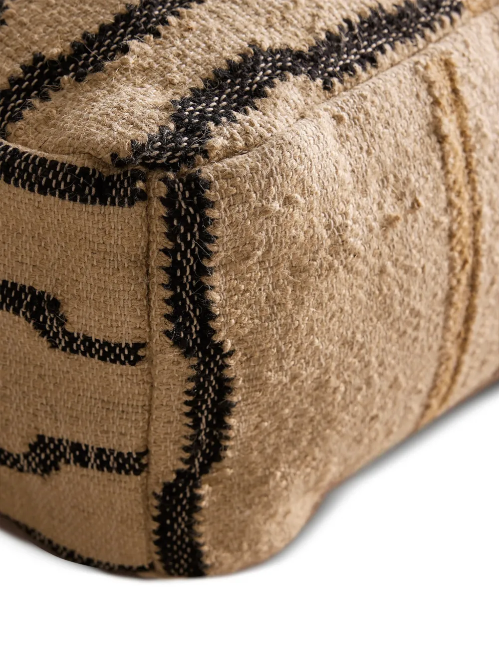 Soho Home Mallaig Patterned Floor Cushion In Neutral