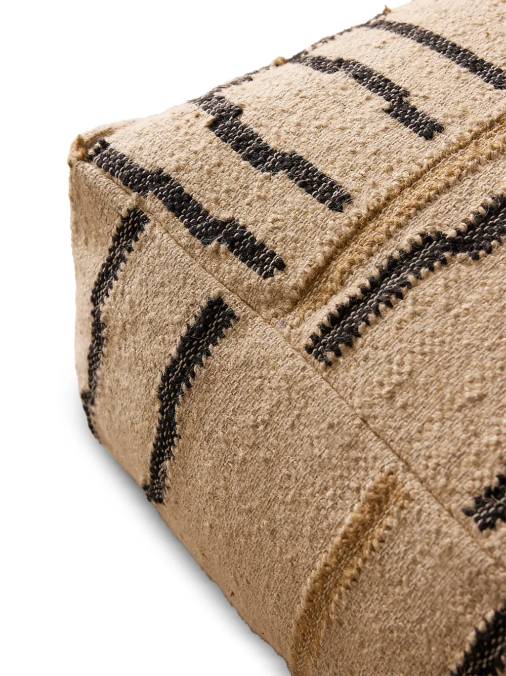 Soho Home Mallaig Patterned Floor Cushion In Neutral