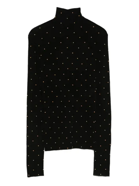 Rabanne stud-embellished jumper