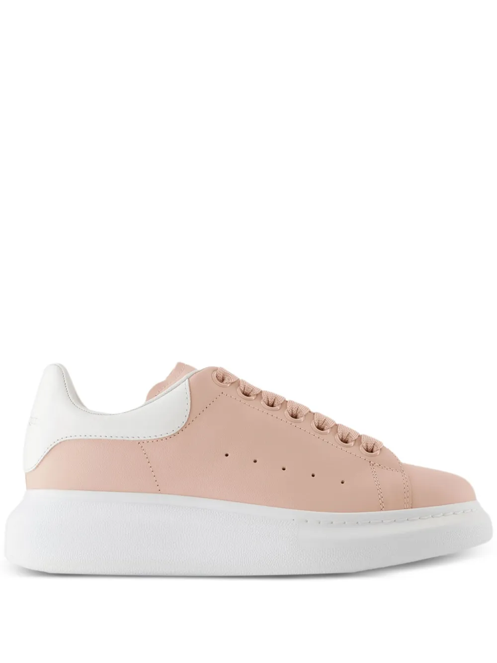 Alexander McQueen leather sneakers Pink